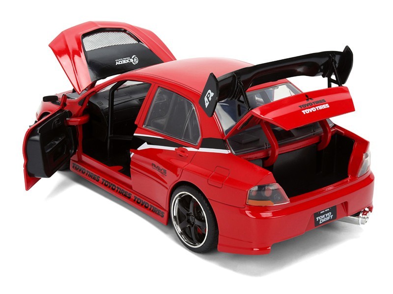 JADA FAST & FURIOUS 25 YEAR SEAN’S MITSUBISHI LANCER EVO IX 1/24 RED 36208
