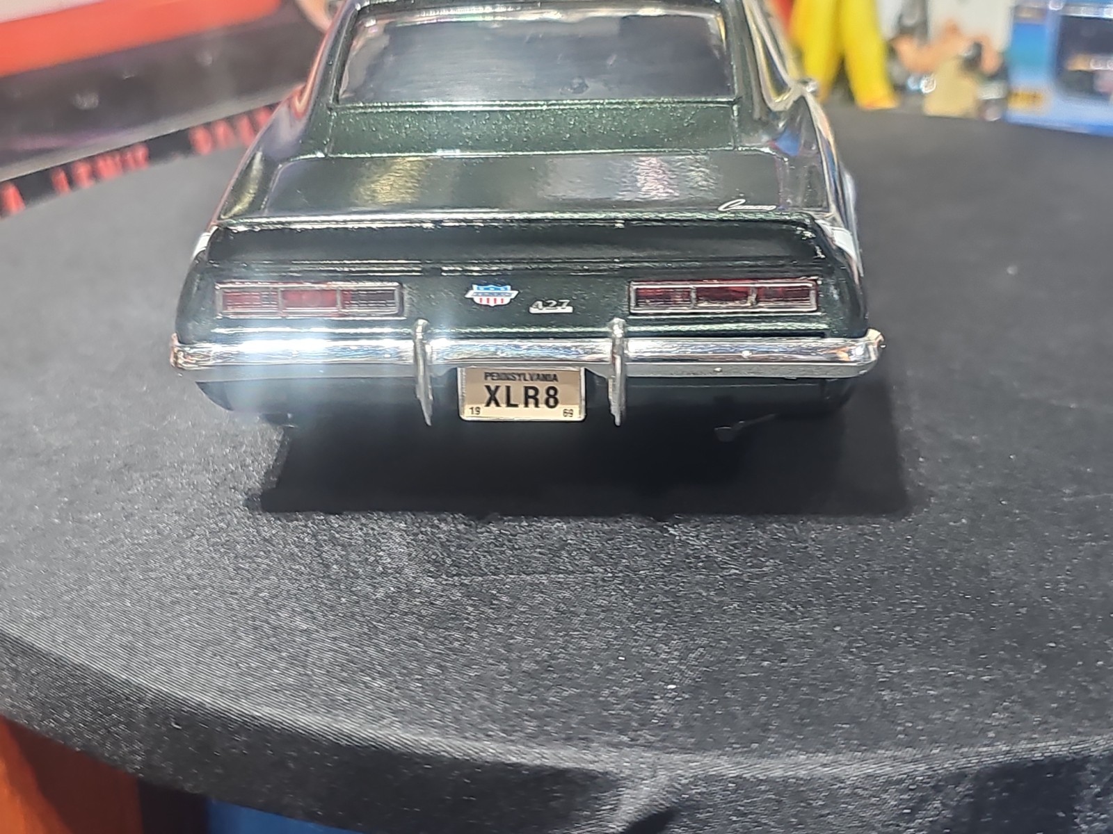 VINTAGE ERTL SUPERCAR YENKO 427 CAMARO SYC Fathom Green Limited Edition