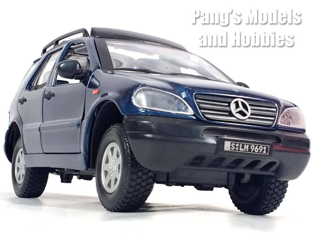 1997 Mercedes-Benz M Class ML-430 W163 1/24 Scale Diecast Model – BLUE