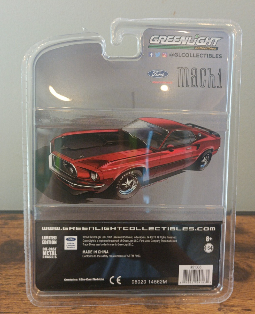 Rare 2021 Ford Mustang Mach 1 Fighter Jet Gray. New, Carded, Sealed! (12) avail.
