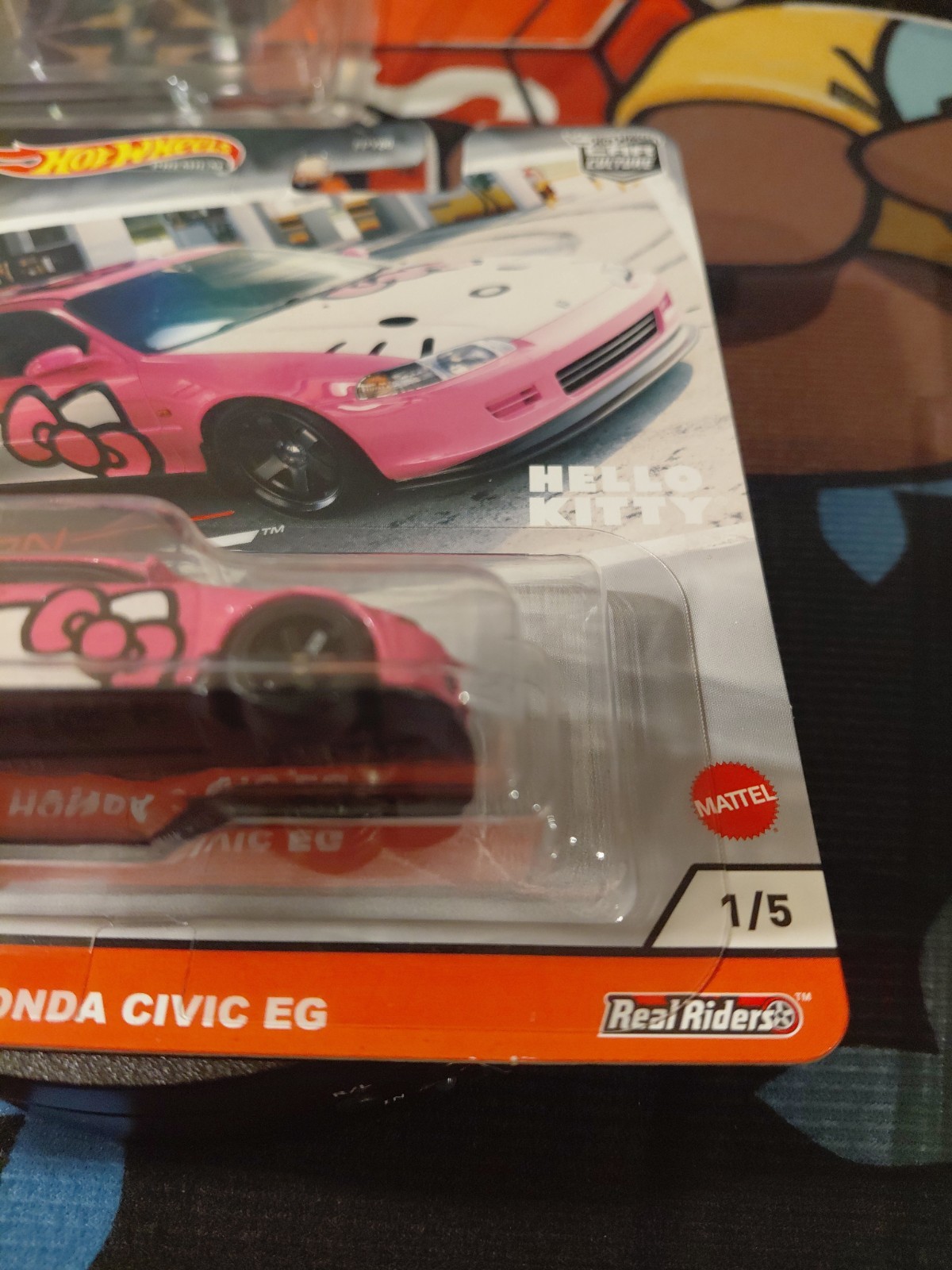 Hot Wheels Modern Classics 1/5 FPY86 Honda Civic EG Hello Kitty – Pink
