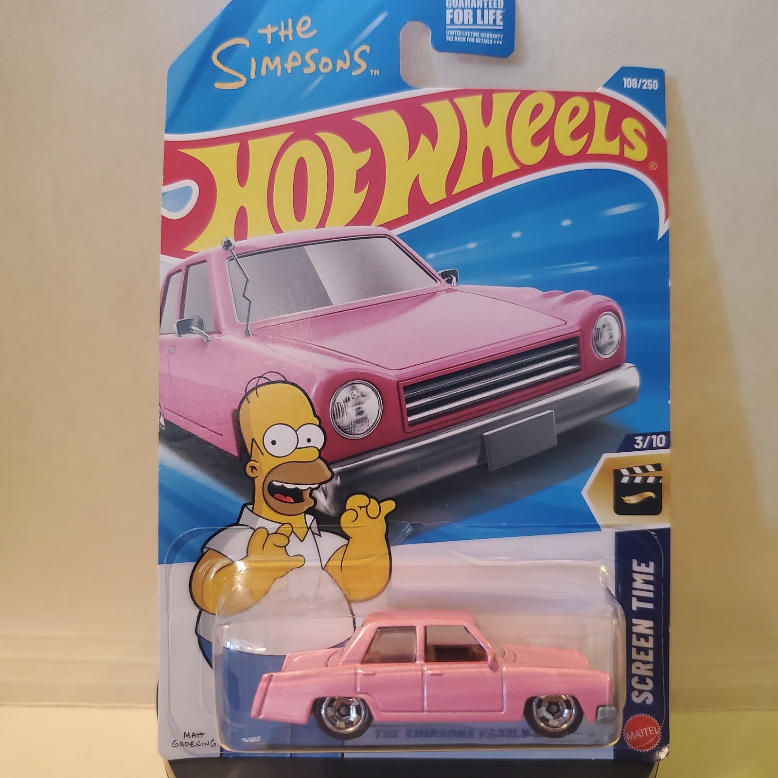 2026 Hot Wheels. The Simpsons Family Car. New.