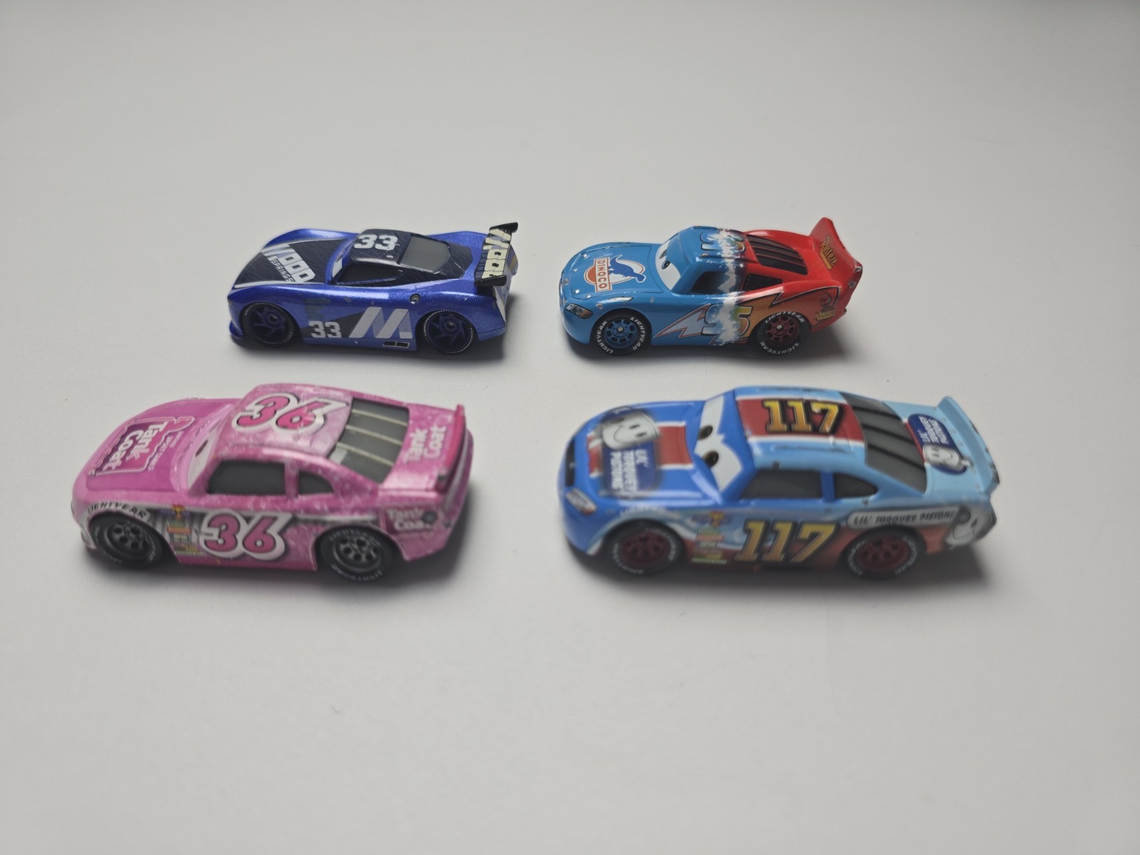 Disney Pixar Mattel Cars Dicast Lot of 9 Various Characters