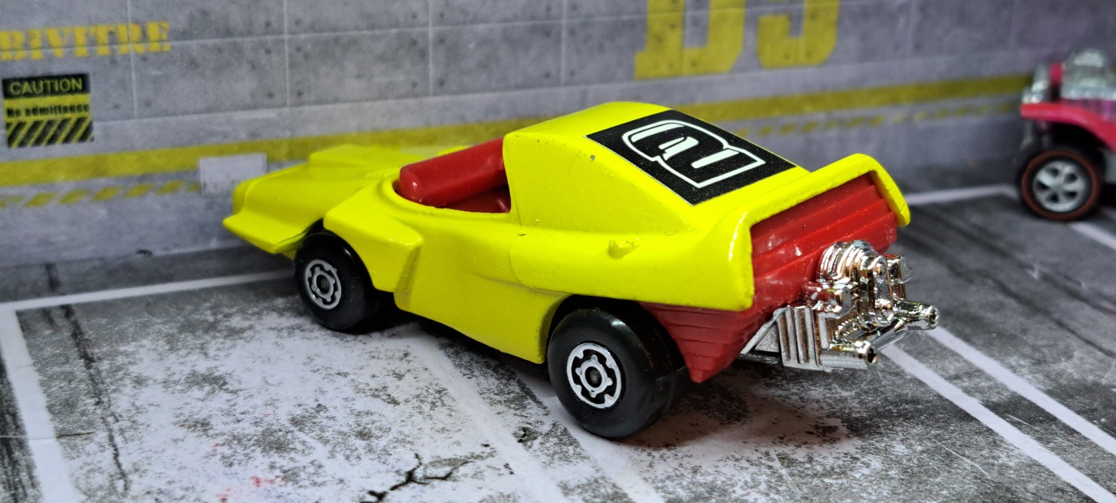 MATCHBOX No. 58 WOOSH-N-PUSH IN OB LESNEY ENGLAND