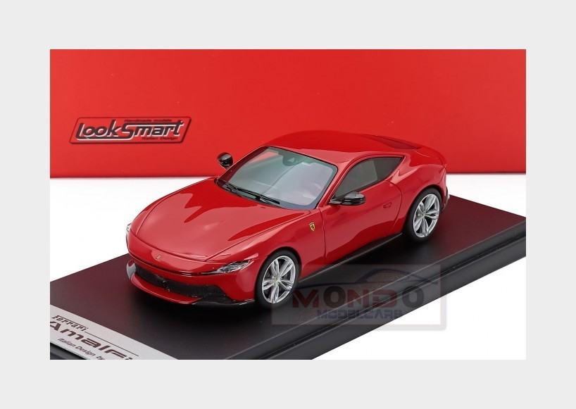 1:43 LOOKSMART Ferrari Amalfi 2025 Rosso Corsa Red LS560E Model