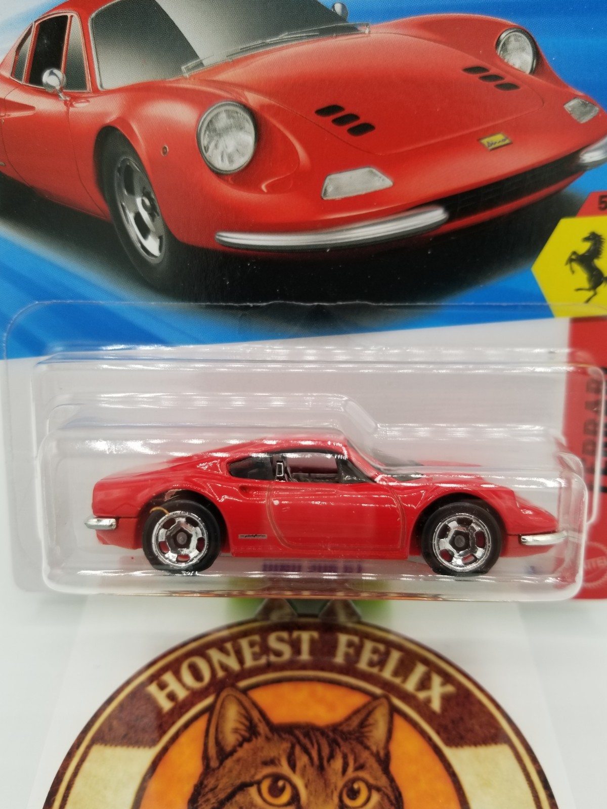 2026 Hot wheels Ferrari Dino 206 GT Red #150