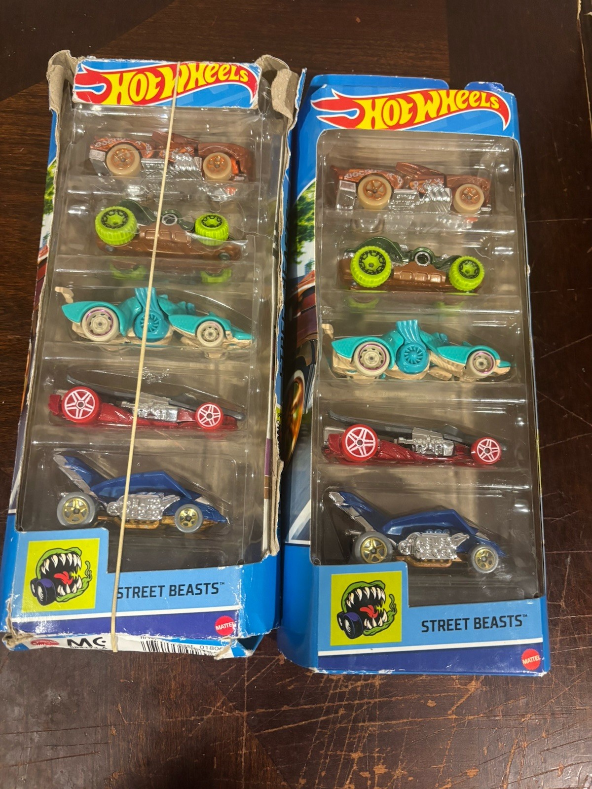Lot of 7 Hot Wheels 5 Car Gift Packs NEW Plus 2 Maisto 5 Cars- One 8 Cars Pack