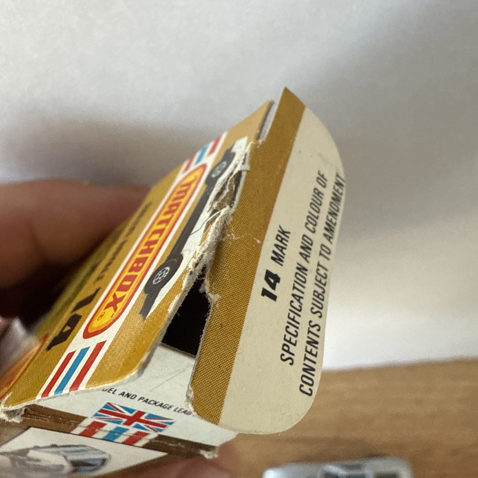 Matchbox Lesney Superfast MB14 Rallye Royale w/L Style Box
