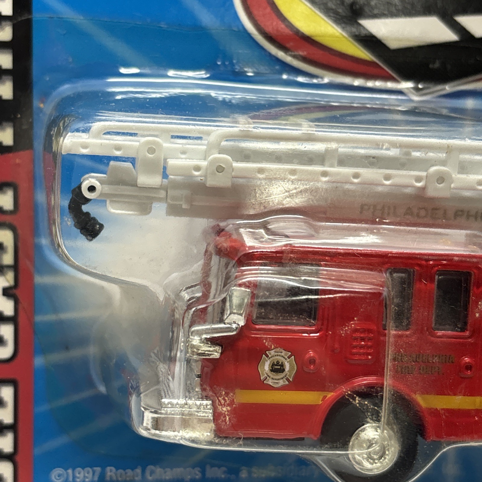 Road Champs 1:64Fire Rescue Truck Diecast 1997 Philadelphia Fire Dept. Free Ship