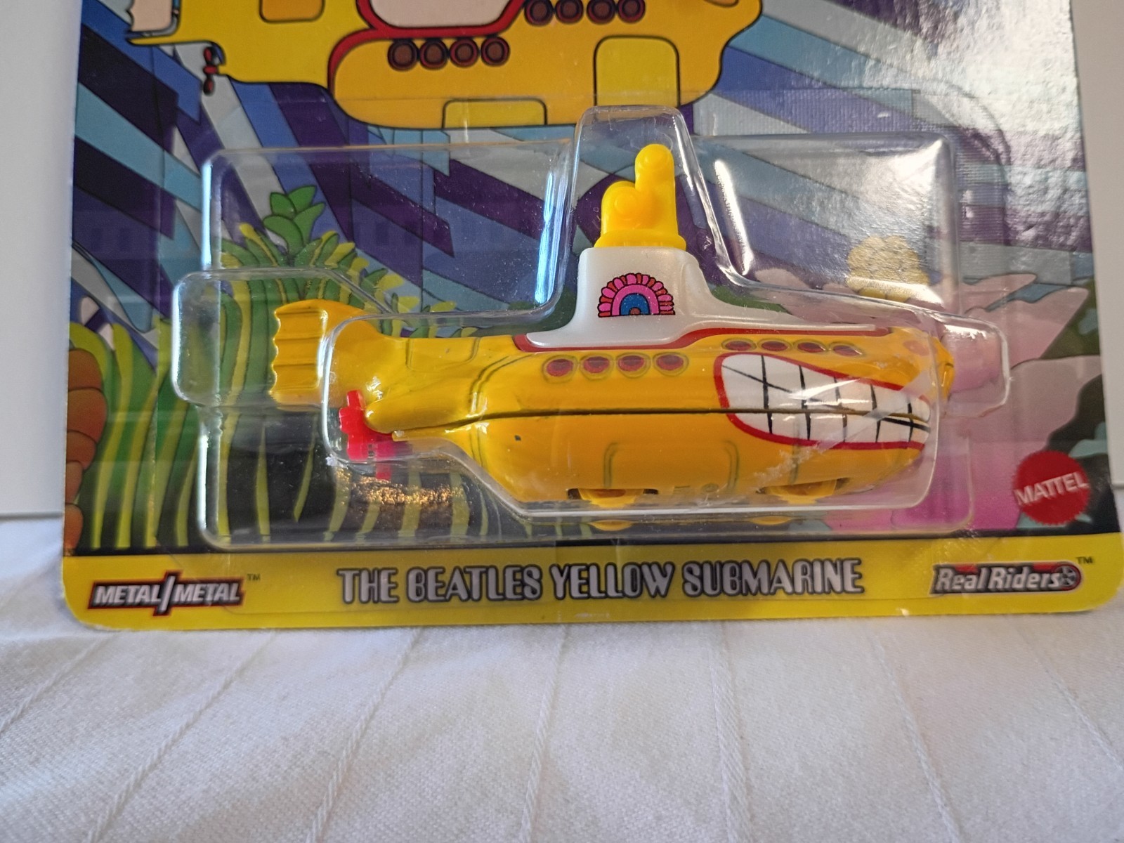 The Beatles Yellow Submarine Collectible Mattel Hot Wheels Car Premium New POP