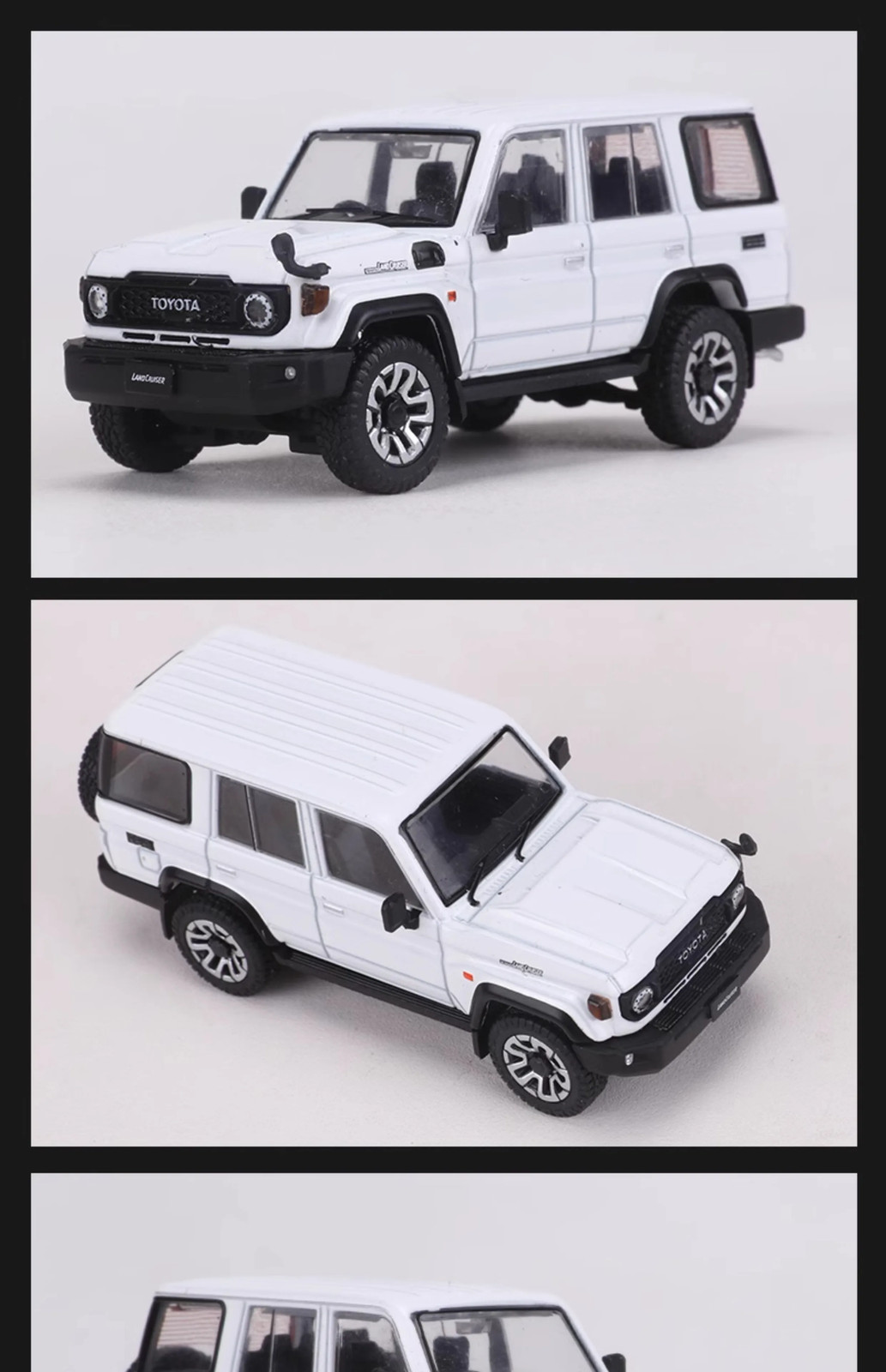 GCD 1:64 Toyota LAND CRUISER LC70 LC76 SUV Alloy Car Model Diecast & Toy Vehicle