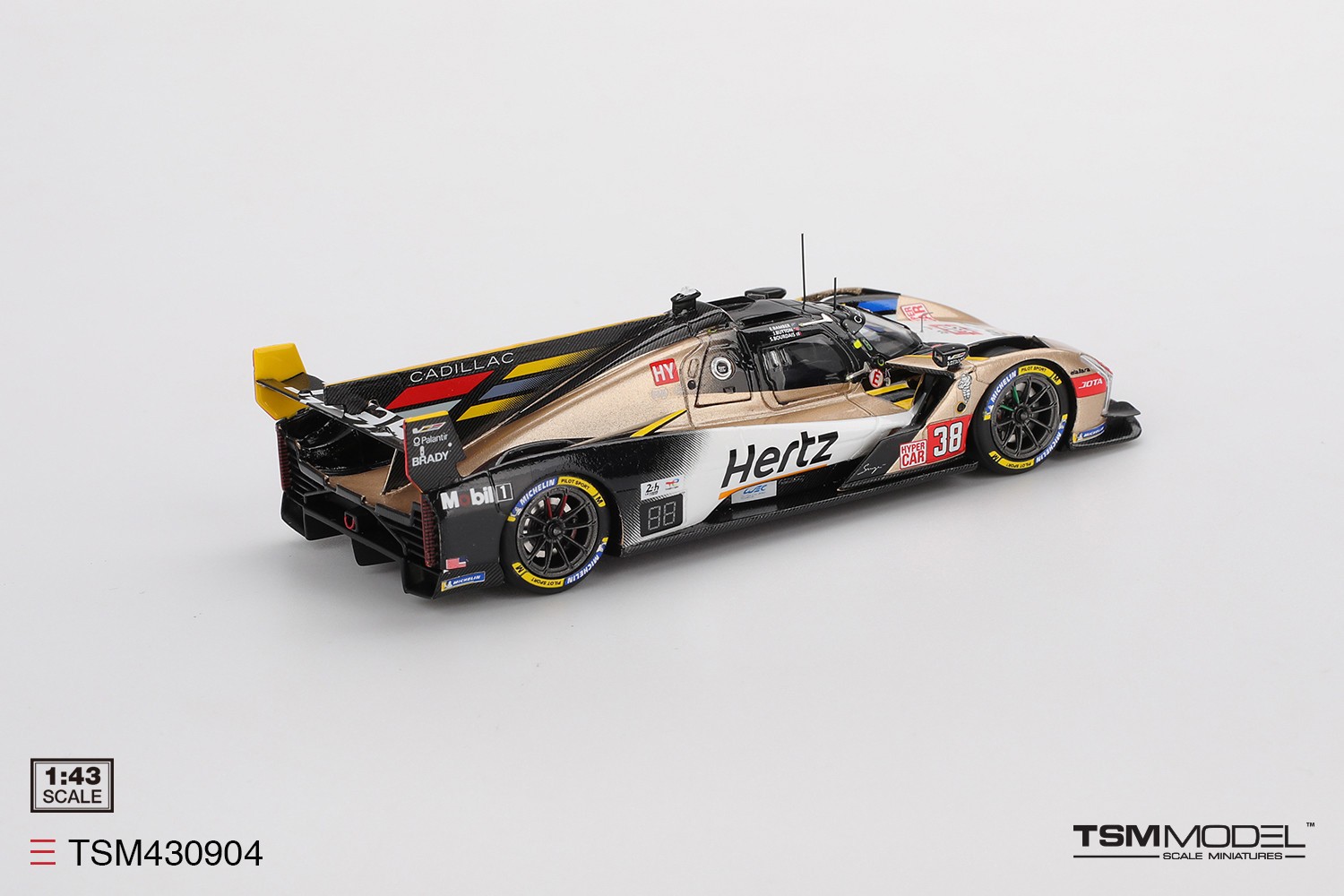 TSM-Model Cadillac V-Series.R – Hertz Team Jota -2025 Le Mans 1:43 Car TSM430904