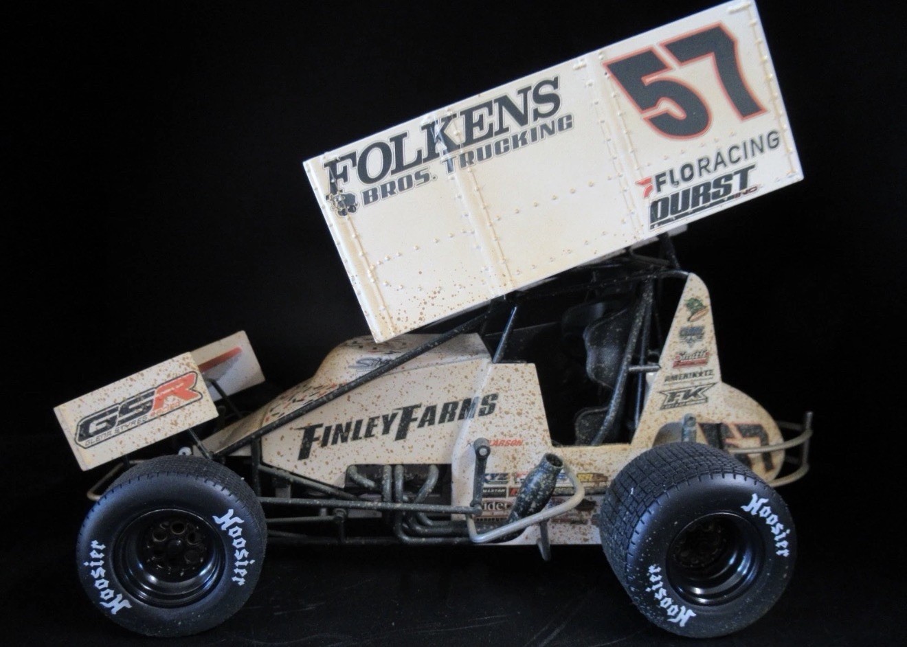 2024 Kyle Larson Auto’d Knoxville Nationals Win ACME Diecast 1:18 scale