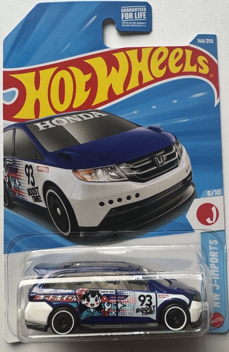 2026 Hot Wheels HW J-IMPORTS 6/10 Honda Odyssey 149/250