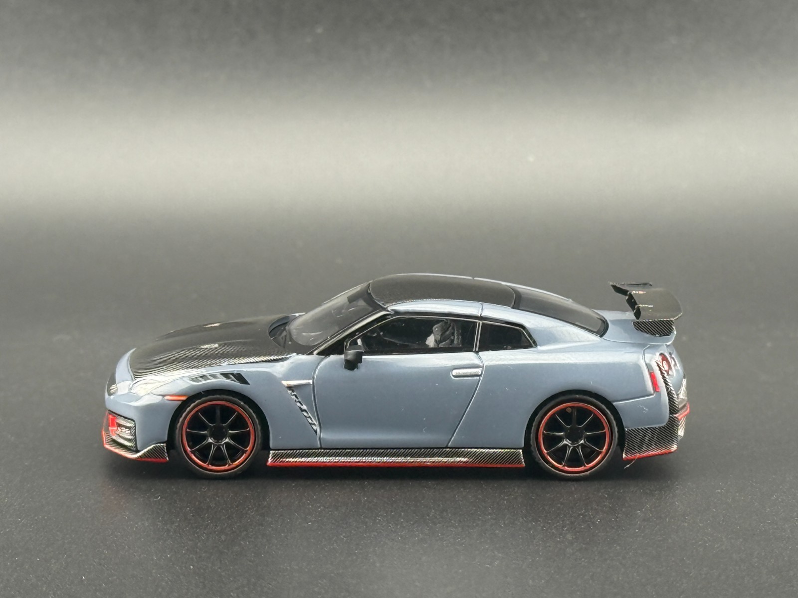 Mini GT Nissan GT-R Nismo 2024 NISMO – Stealth Gray #868 1/64