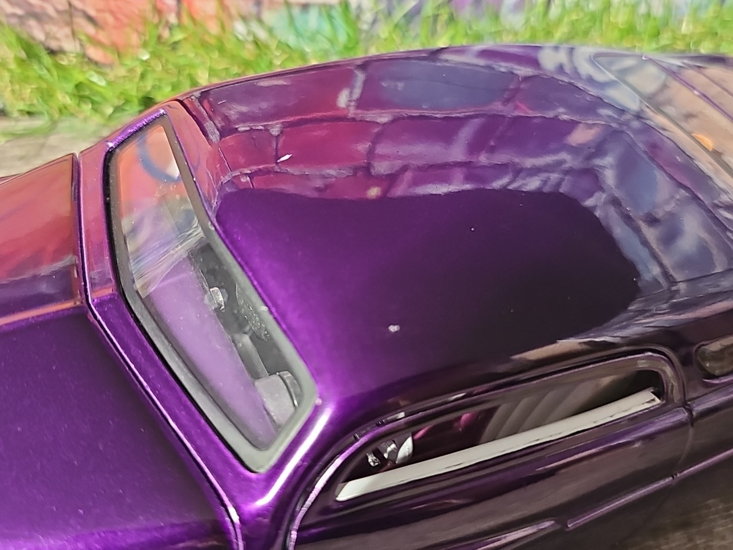 HTF Vntg 2004 Jada DUB City Oldskool 1951 Mercury Coupe Purple 1:18 NO BOX