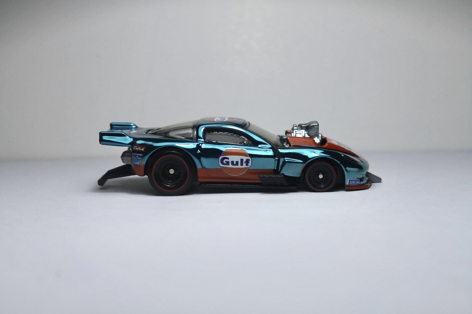 Hot Wheels Corvette Z06 Drag Racer Blue Spectraflame CUSTOM