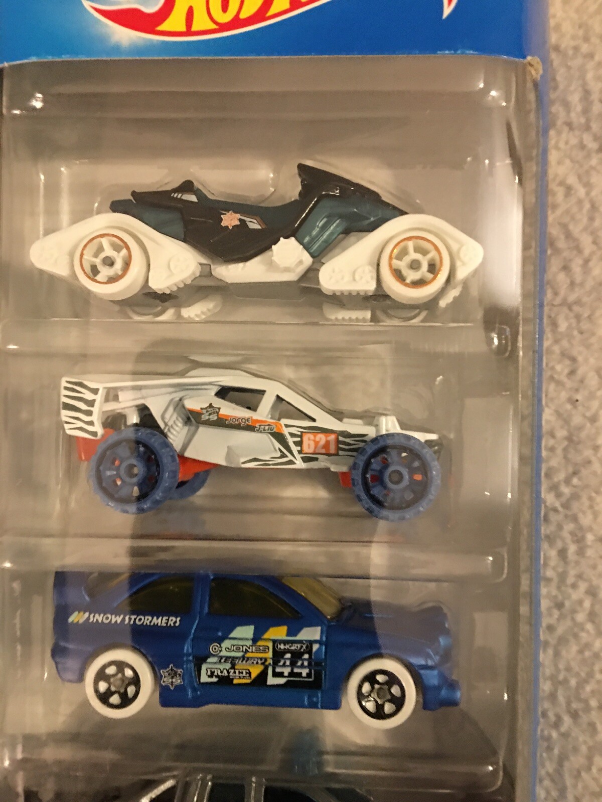 Hot Wheels Five Pack Snowstormers 2017 NEW UNOPENED PACKAGE B207