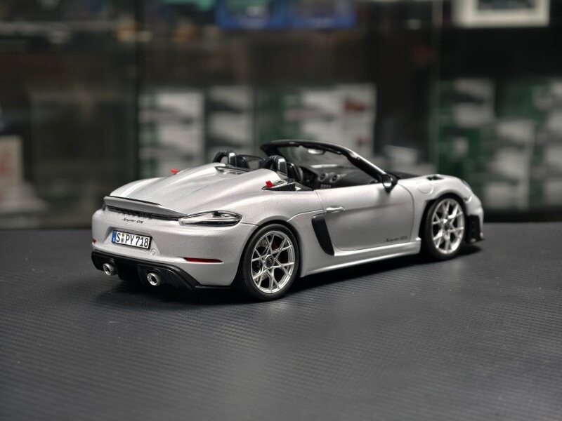 NOREV 1:18 Porsche 718 Spyder RS 2023 Convertible Car Model