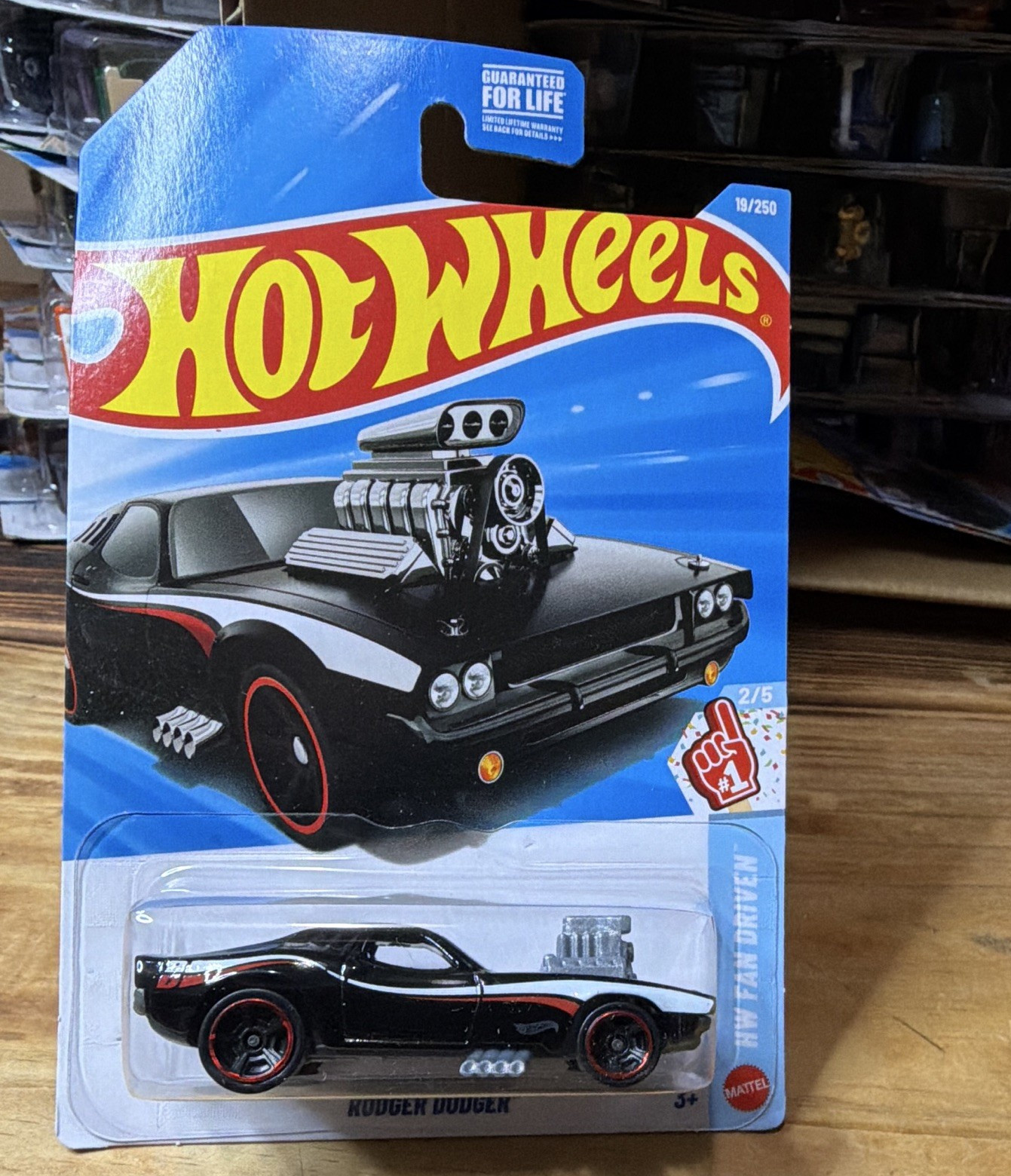 Hot Wheels Rodger Dodger HW Fan Driven 1:64 Diecast 2026 Unopened