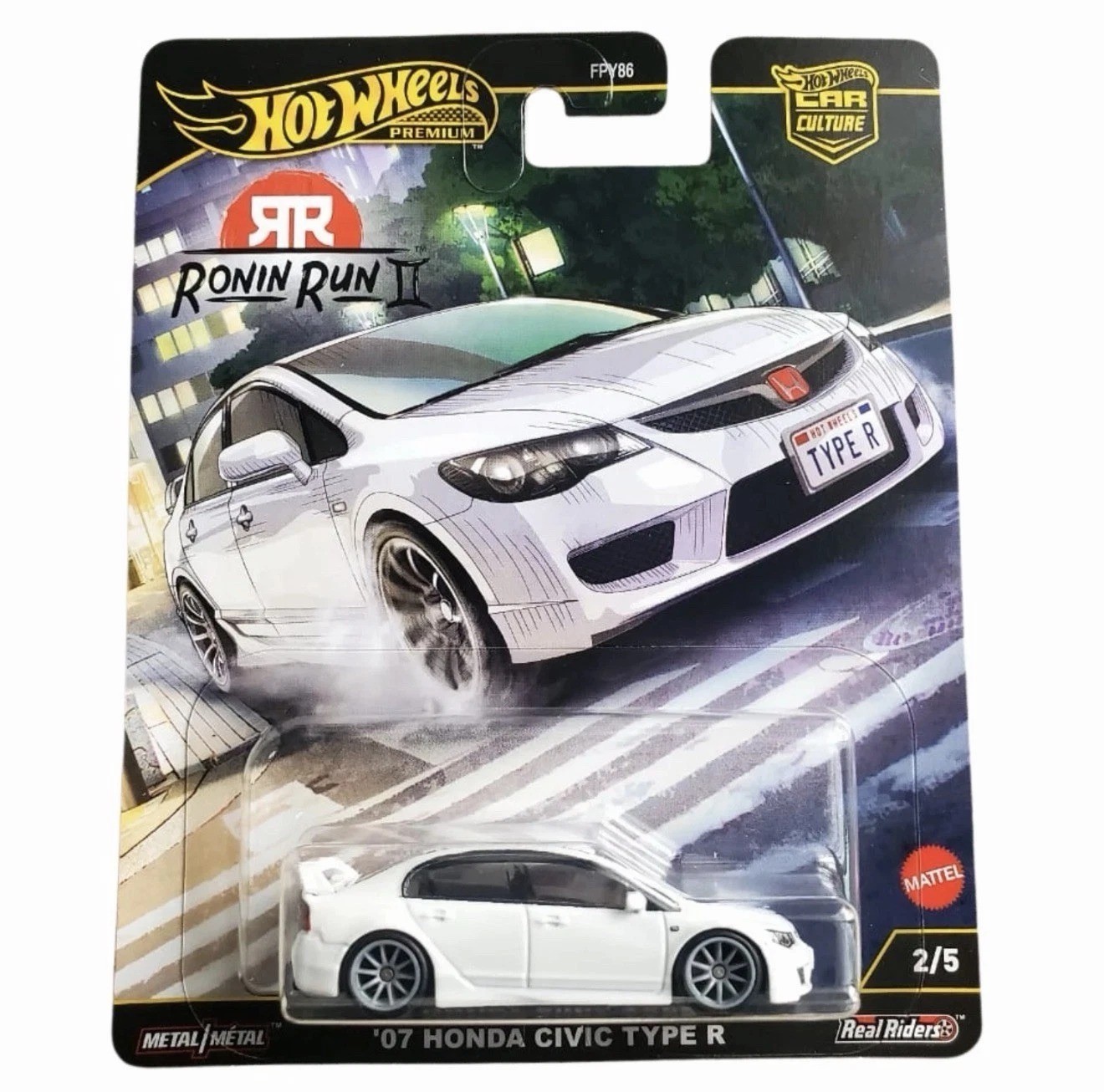 Hot Wheels 2025 Car Culture M Case Ronin Run II Set of 5 Cars FPY86-961M-7F