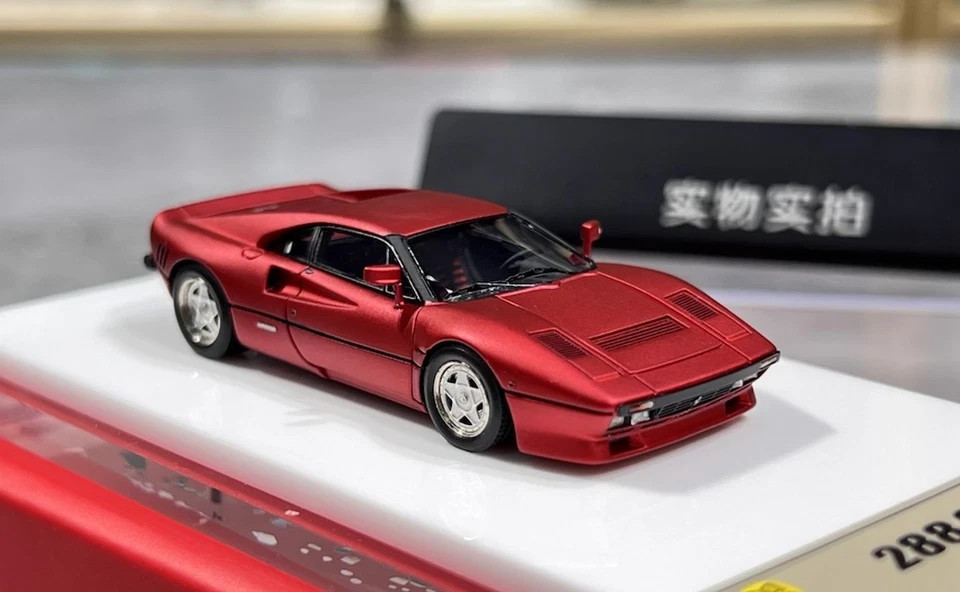 1:64 DMH Rosso Corsa (Red) 1984 288 GTO Racing Sports Model Diecast Resin Car