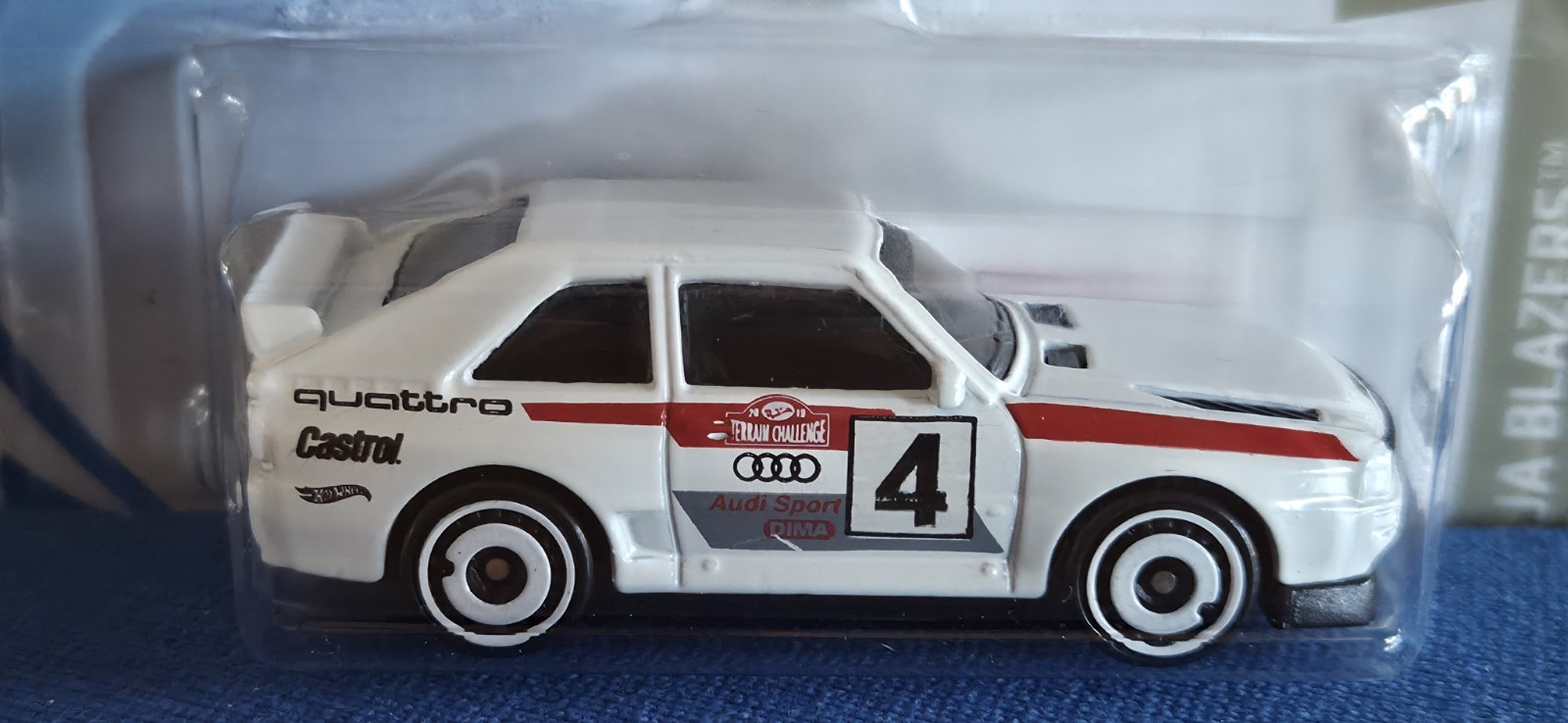 Hot Wheels 2019 ’84 Audi Sport Quattro Baja Blazers White 43/250 New htf