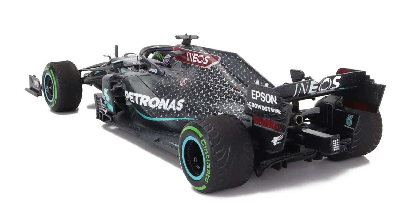 1:18 2020 Lewis Hamilton — 7-Time World Champion (Turkish GP) — Minichamps F1