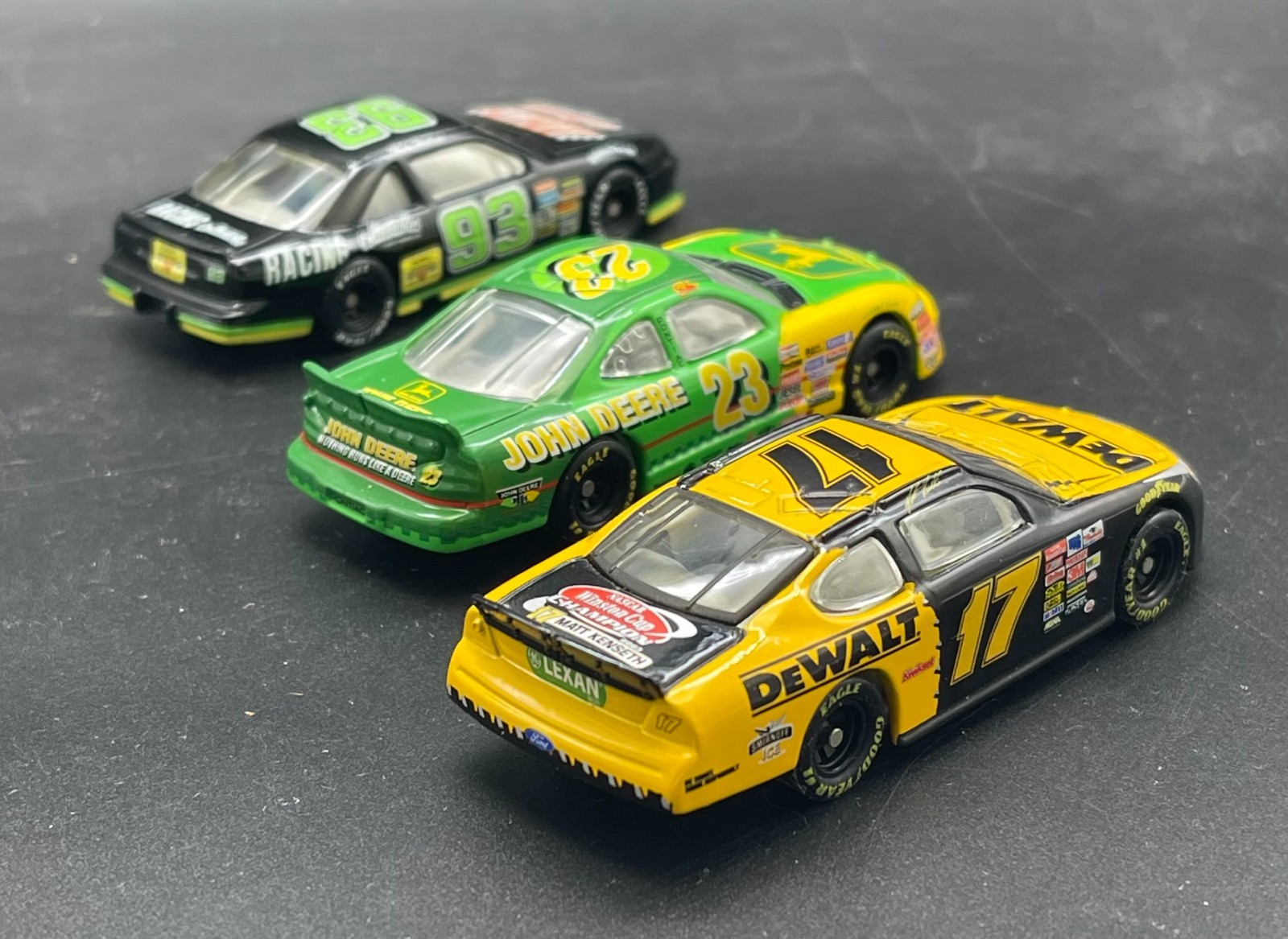 NASCAR Lot of 3 John Deere DeWalt Mike Wallace Matt Kenseth Racing