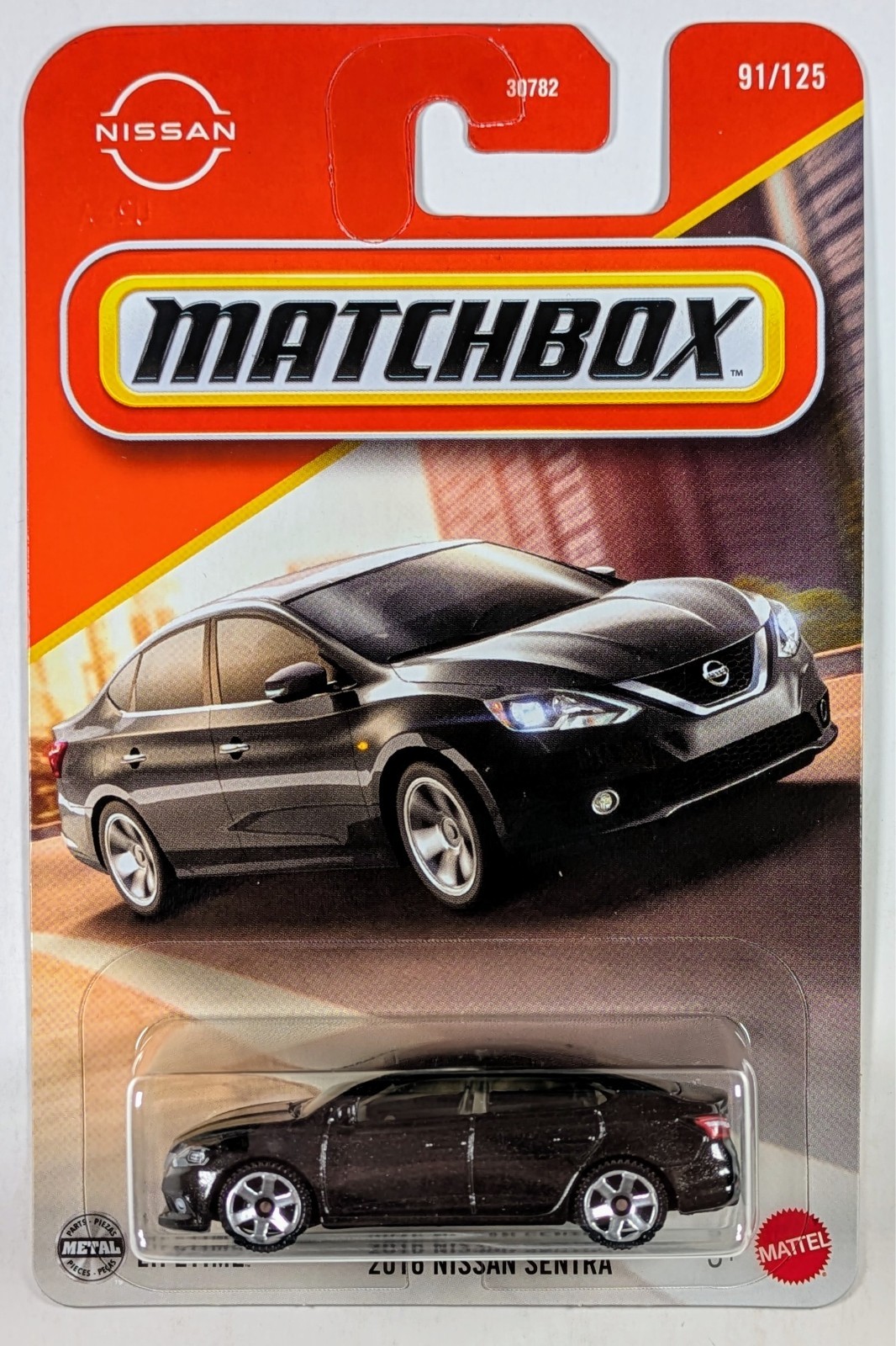 Matchbox / 2016 Nissan Sentra / Set of 3 / Blue Red Black