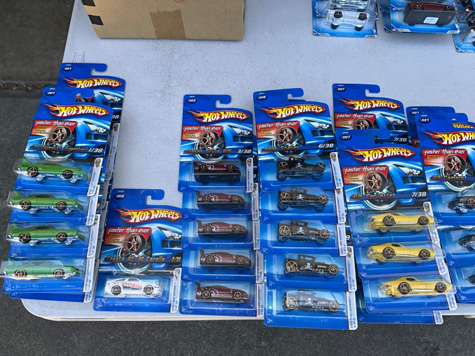 Hot Wheels Faster Than Ever FTE Carded You Pick