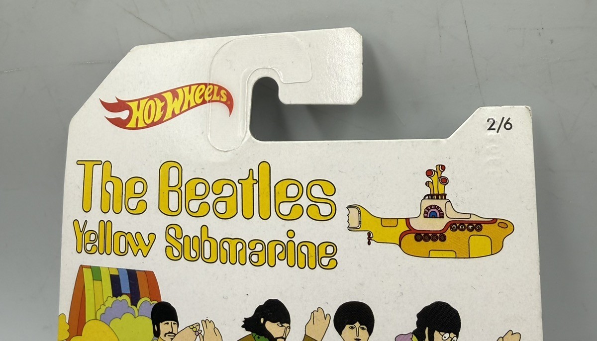 MATTEL HOT WHEELS – BEATLES YELLOW SUBMARINE ASSORTED (CP2022681)