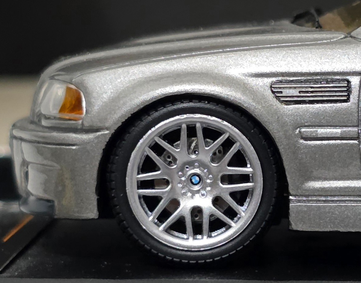 BMW M3 (e46) CSL 2003 Steel Grey Met 1:43 Premium-X IXO PRD0027 EXTREMELY RARE!!
