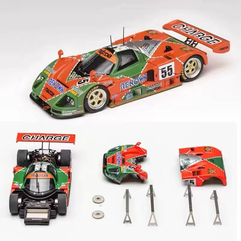 MOTORHELIX MH 1:64 787B Alloy car Model Collectible Ornament Gift toy
