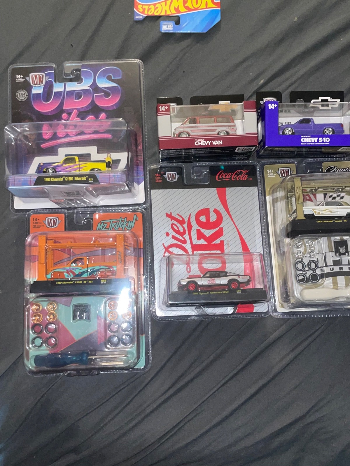 COLLECTOR-Hot Wheels, matchbox & M2 Lot of 80+ Diecast Cars Mixed Collection