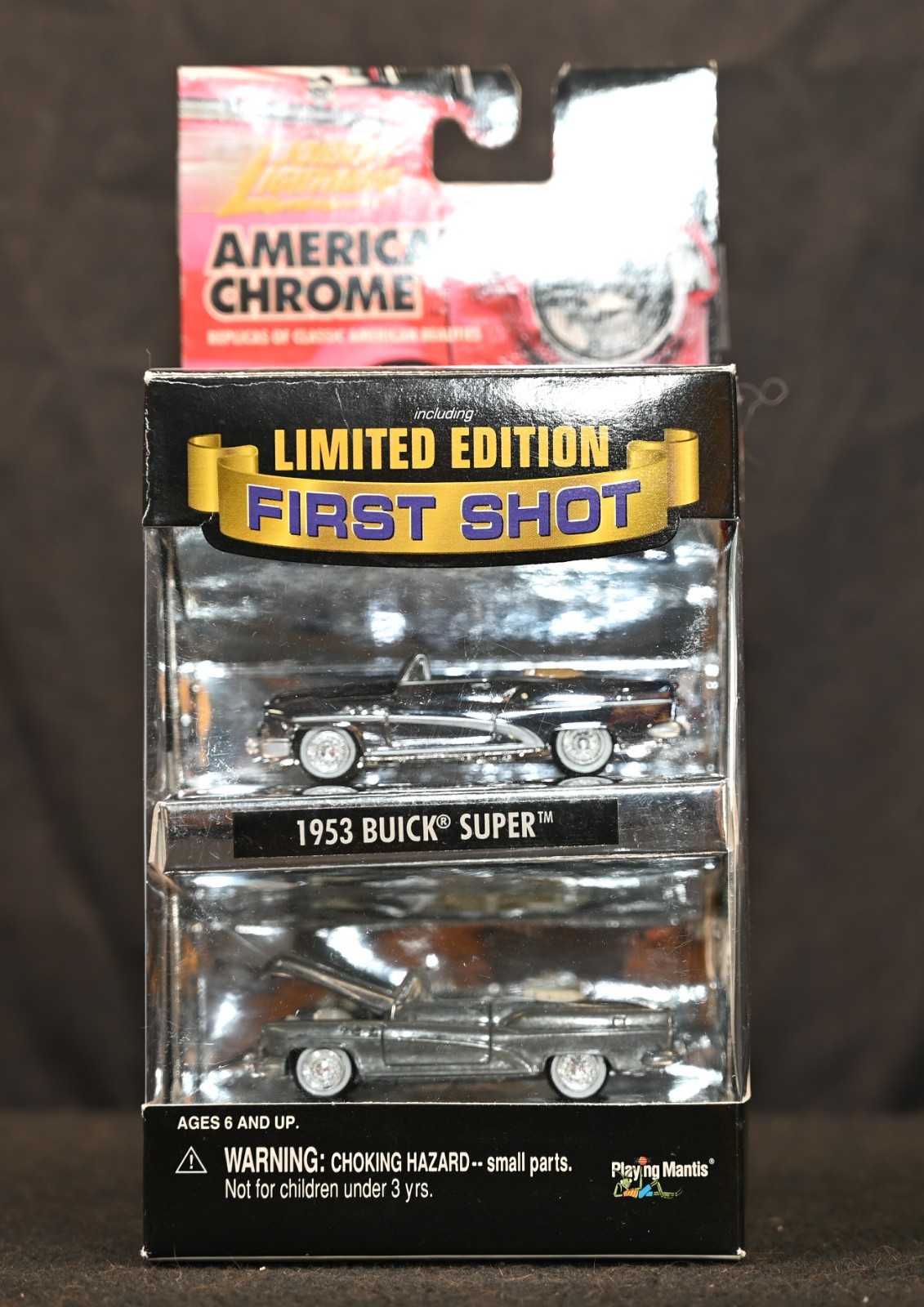 Johnny Lightning American Chrome 1953 Buick Super First Shot 2 Car Pack Limited