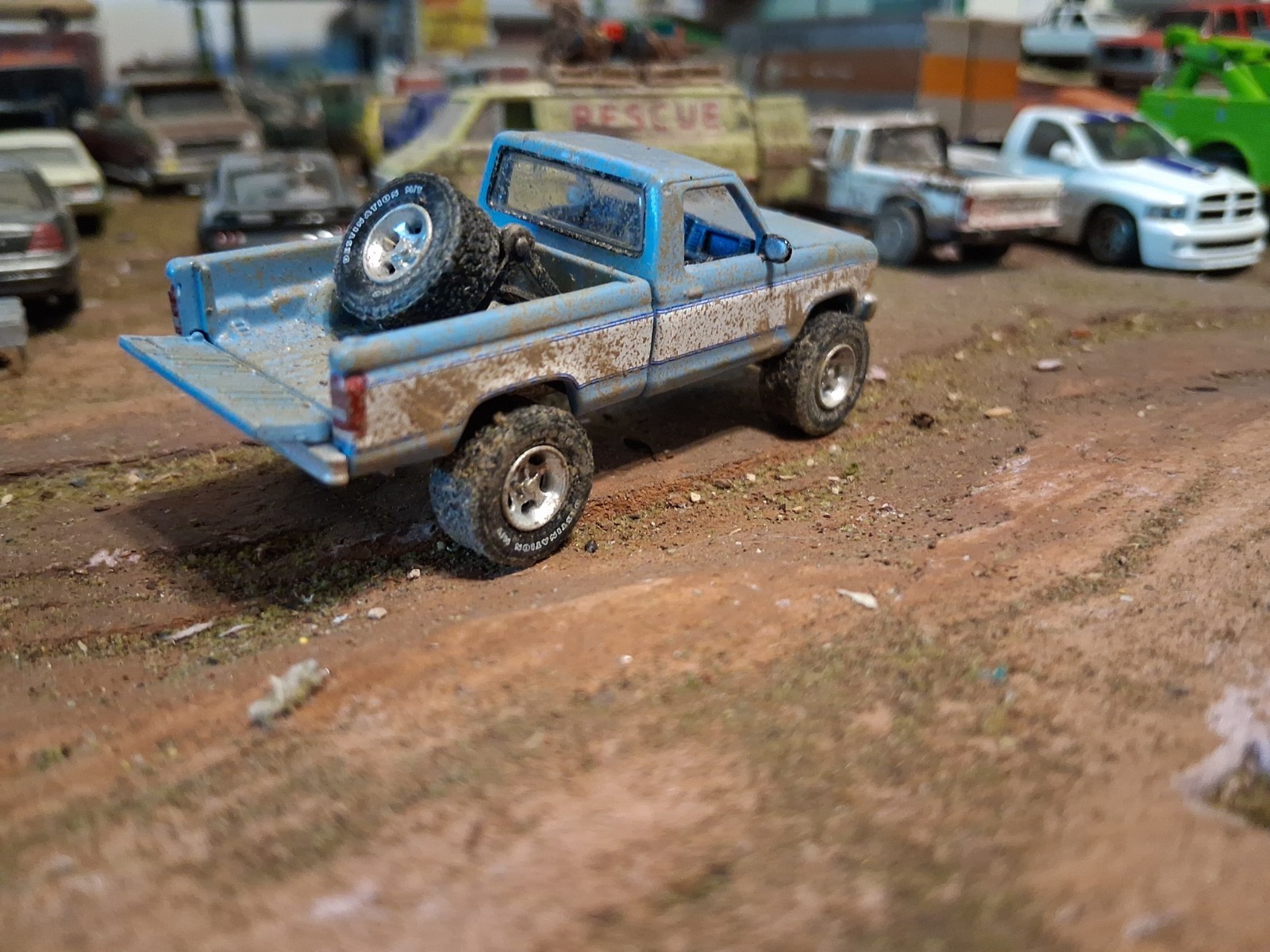 johnny lightning ford ranger Custom Lifted 4×4