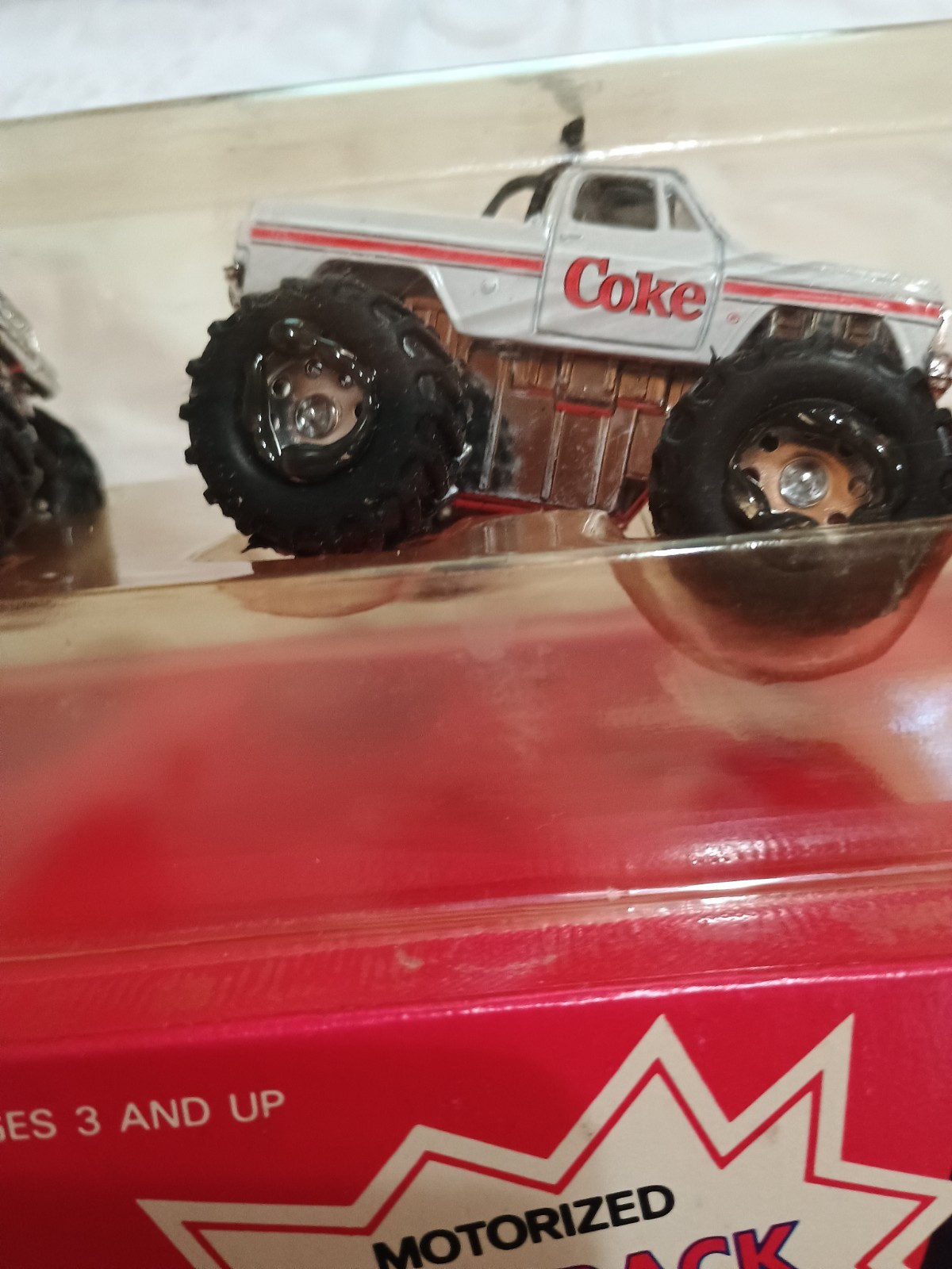 Vintage ‘Tough Riders’ Coca Cola Toy Cars (3 Pack) NIB
