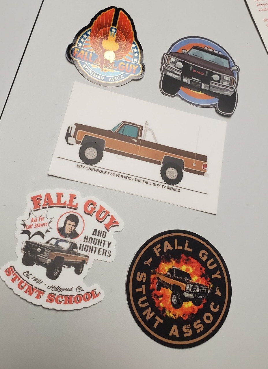 FALL GUY STICKERS VARIETY PACK (5)