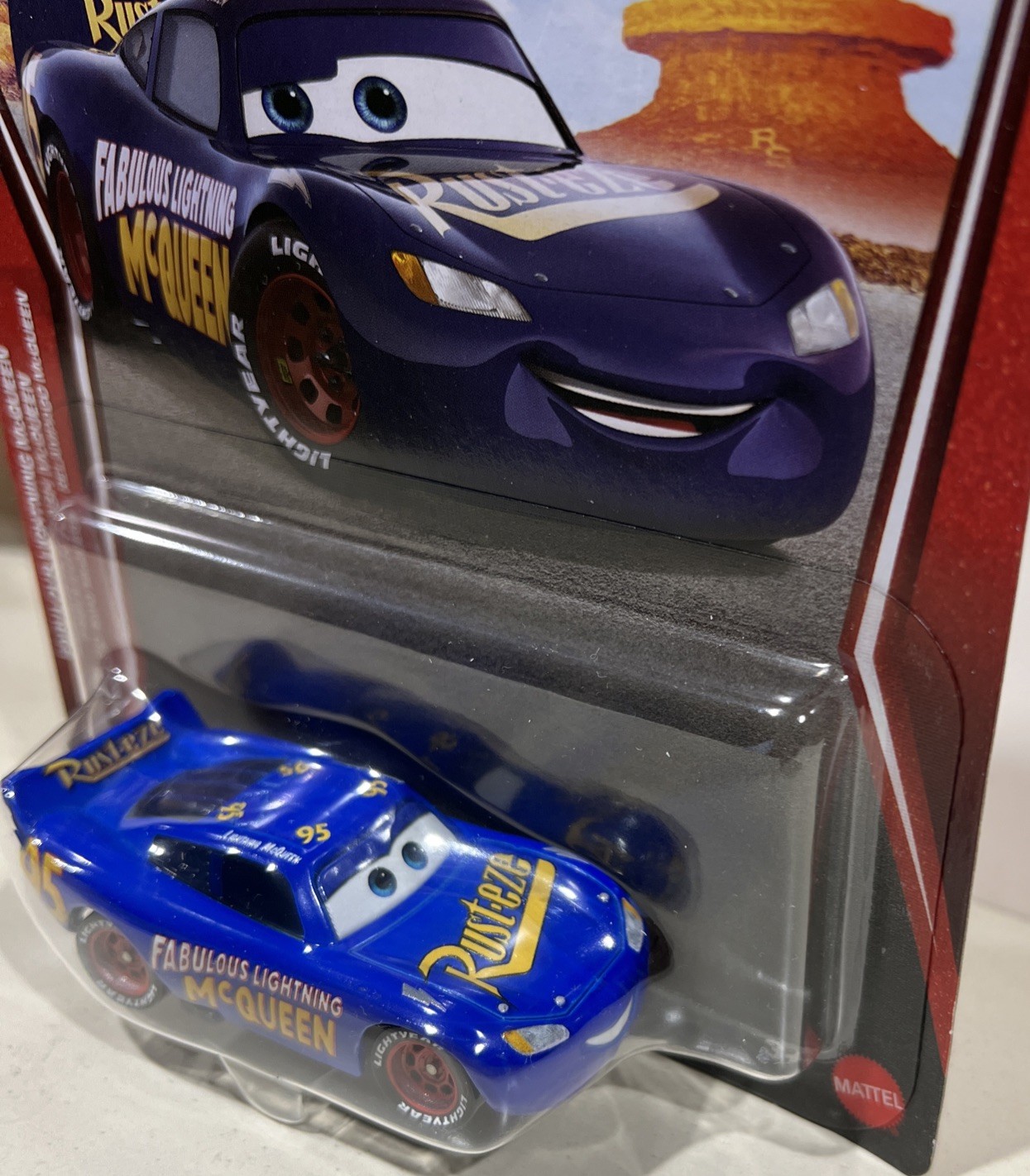 Disney Pixar Cars 3 FABULOUS LIGHTNING McQUEEN 20th Anniversary Free Shipping
