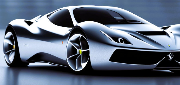 Ferrari Race Car1:18Racing24Racer2025Concept12Custom Built Model43Carousel SILVR