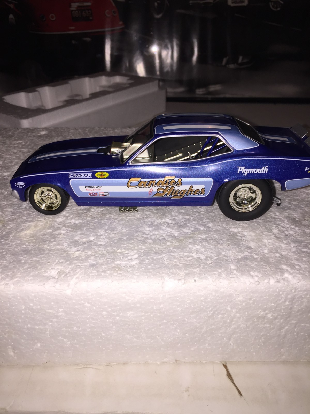 1320 THE FLOPPERS 1970 PLYMOUTH CUDA “CANDIES & HUGHES” **VERY RARE/READ DESCRIP