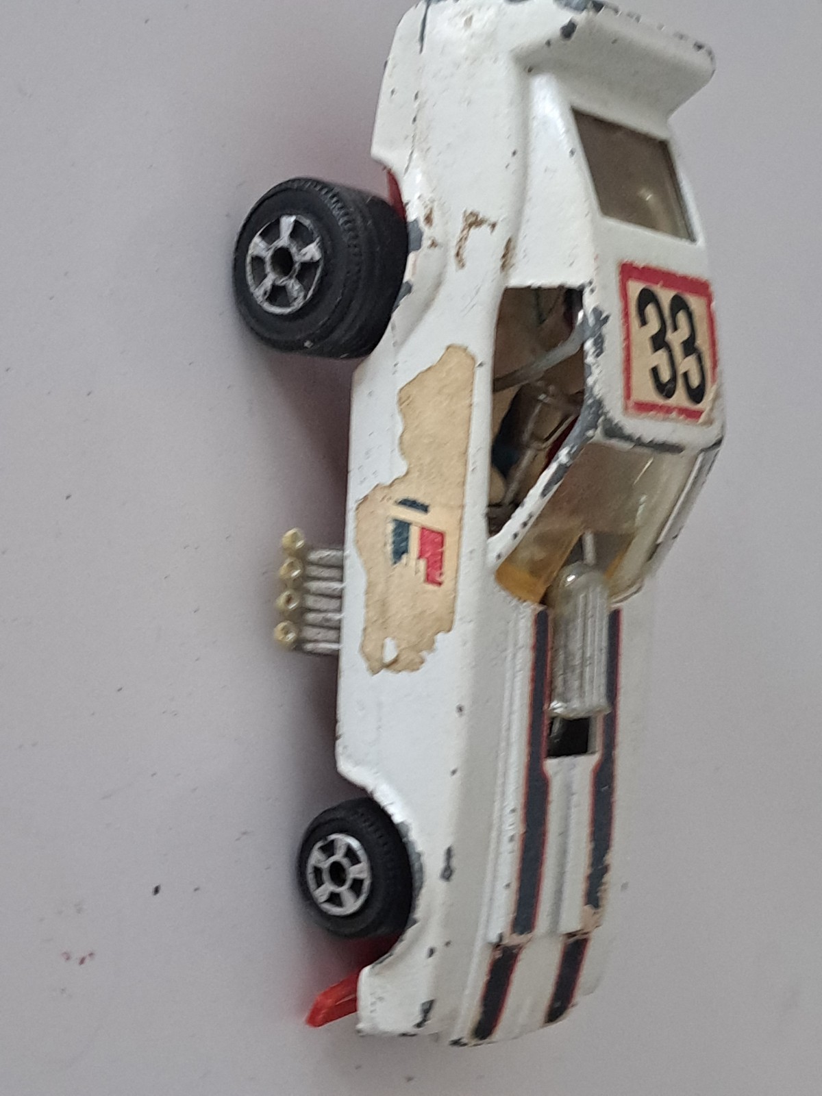 Ideal Toys Evel Knievel 33 Funny Car Dragster 1976 Hong Kong J 1453 H.t.f