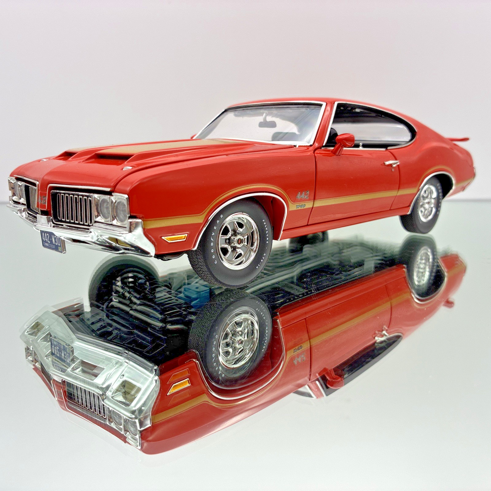 DANBURY MINT / ACME 1970 OLDSMOBILE 442 W30 NEW IN BOX 1:18 NMB. ED. #134 SHARP