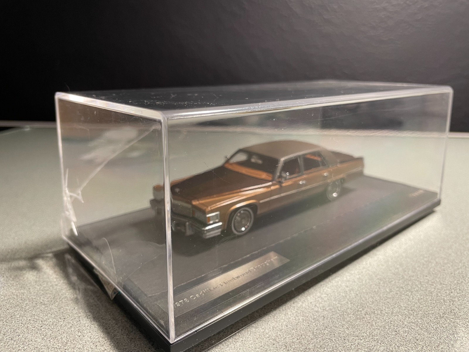 matrix 1/43 1978 cadillac fleetwood brougham 2tone brown VERY RARE #176/408