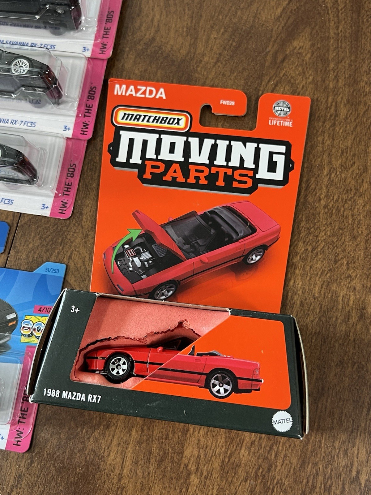 Hot Wheels Mazda Rx7 FC Lot