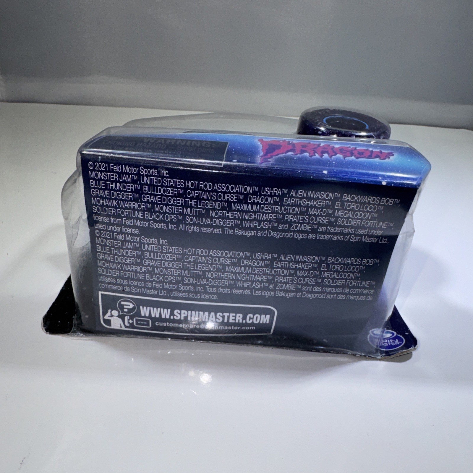 Monster Jam Gears and Galaxies Dragon Walmart Exclusive Monster Truck