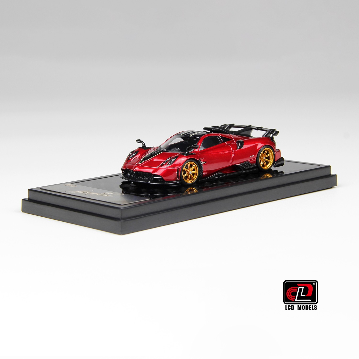 LCD Models 1:64 Pagani Imola Coupe Red – Diecast Model