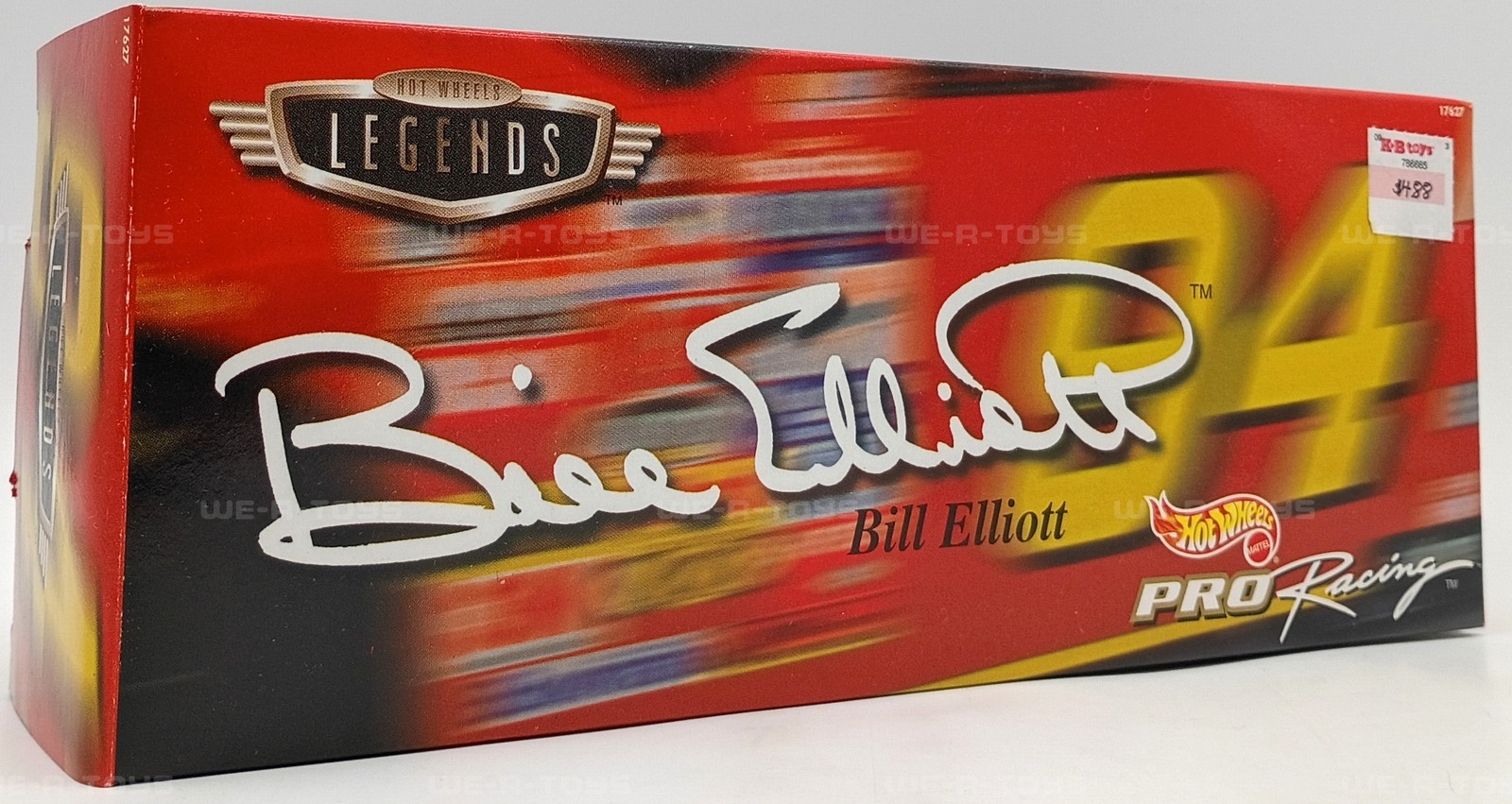Hot Wheels Legends Pro Racing Bill Elliott McDonald’s Team Vehicle 1997 Mattel