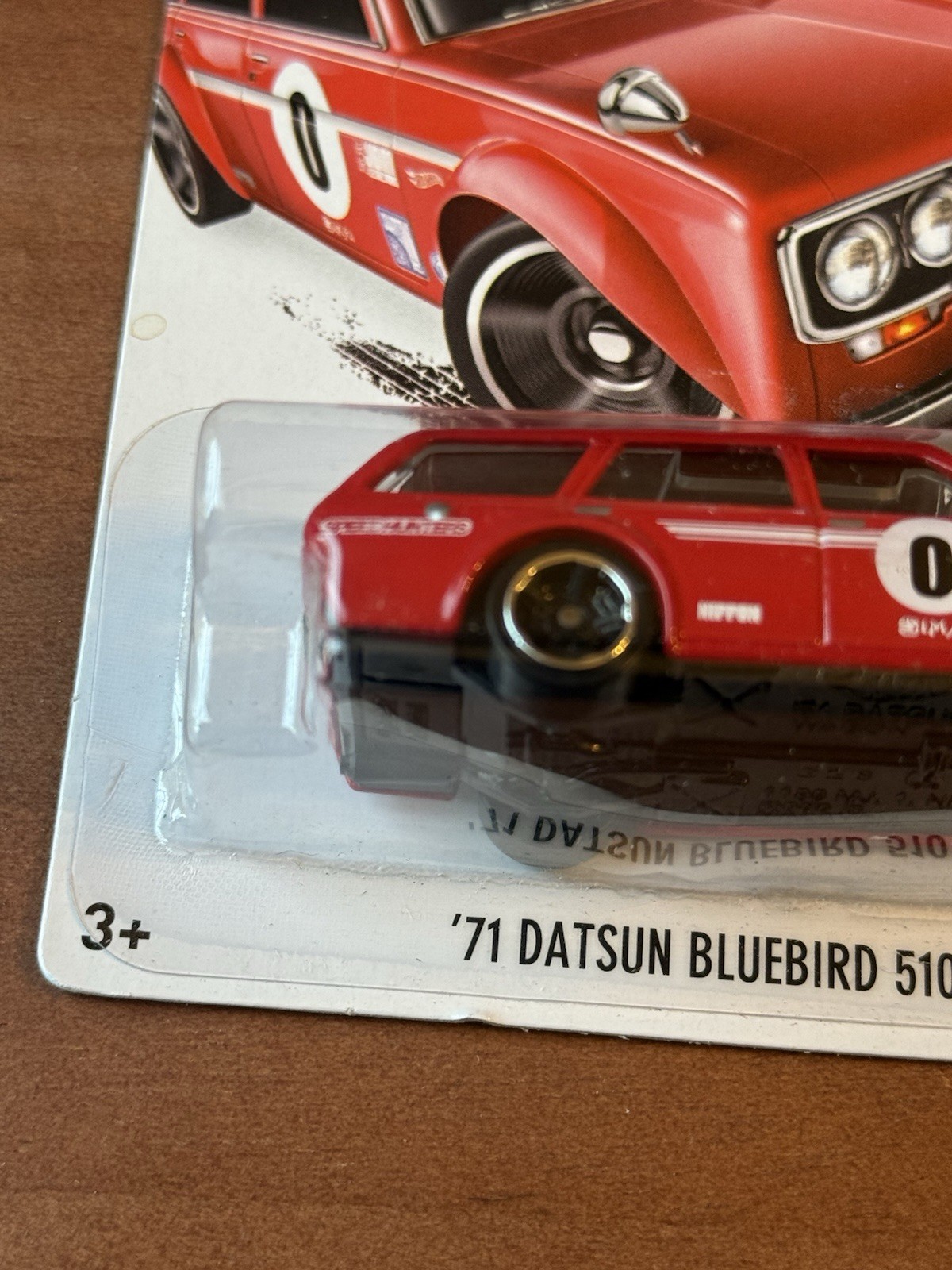 Hot Wheels HW Workshop ’71 Datsun Bluebird 510 Wagon 1:64 Red/Gold Lot of 6